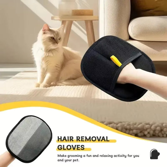 Pet Hair Removal Glove – Multi-Surface Pet Fur Remover